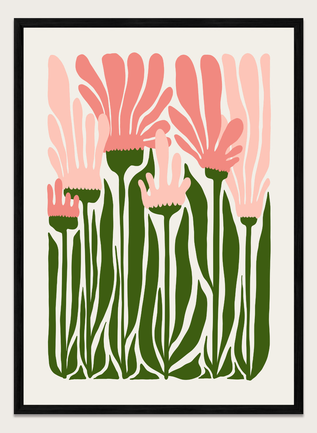 Abstract Botanical Art Print #FM100