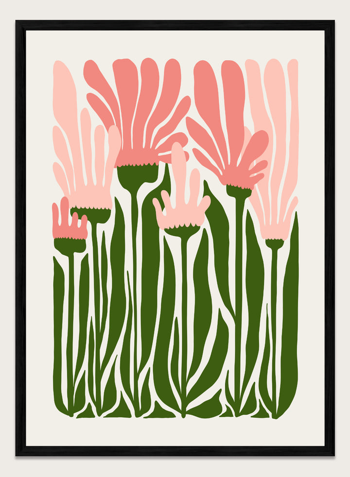 Abstract Botanical Art Print #FM100