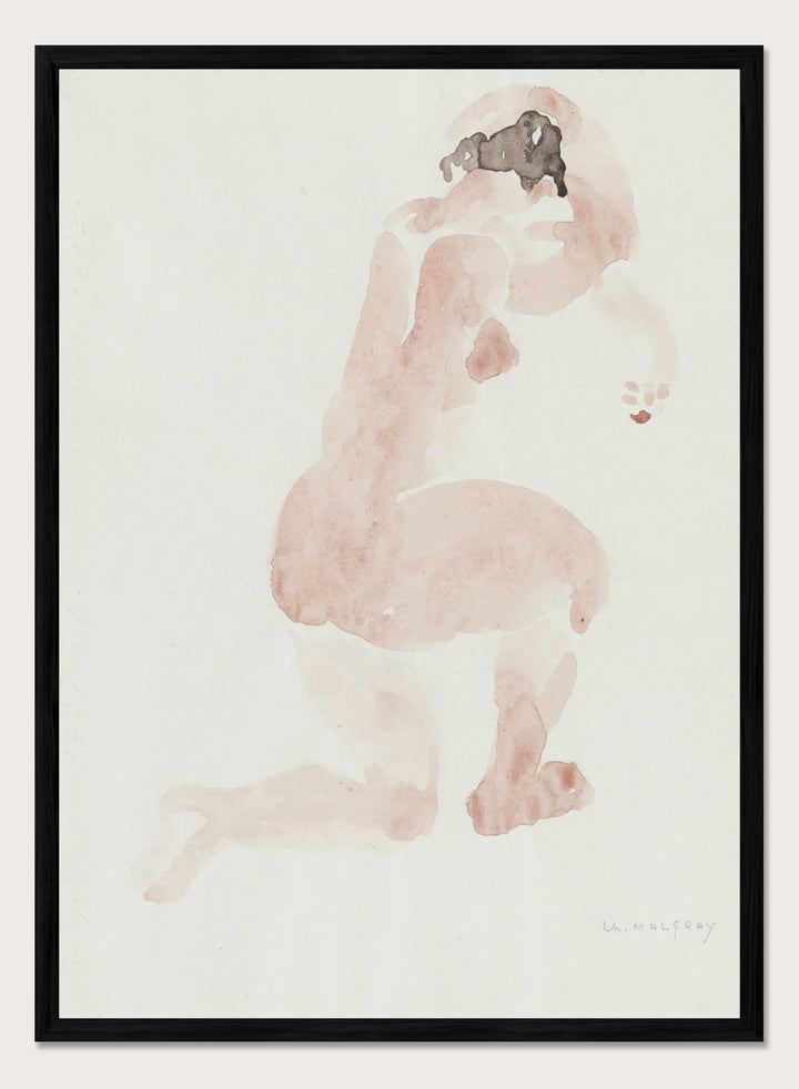 "Female Nude" Art Print