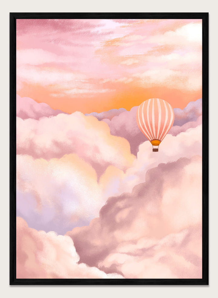 Goed Blauw - In the Clouds Art Print