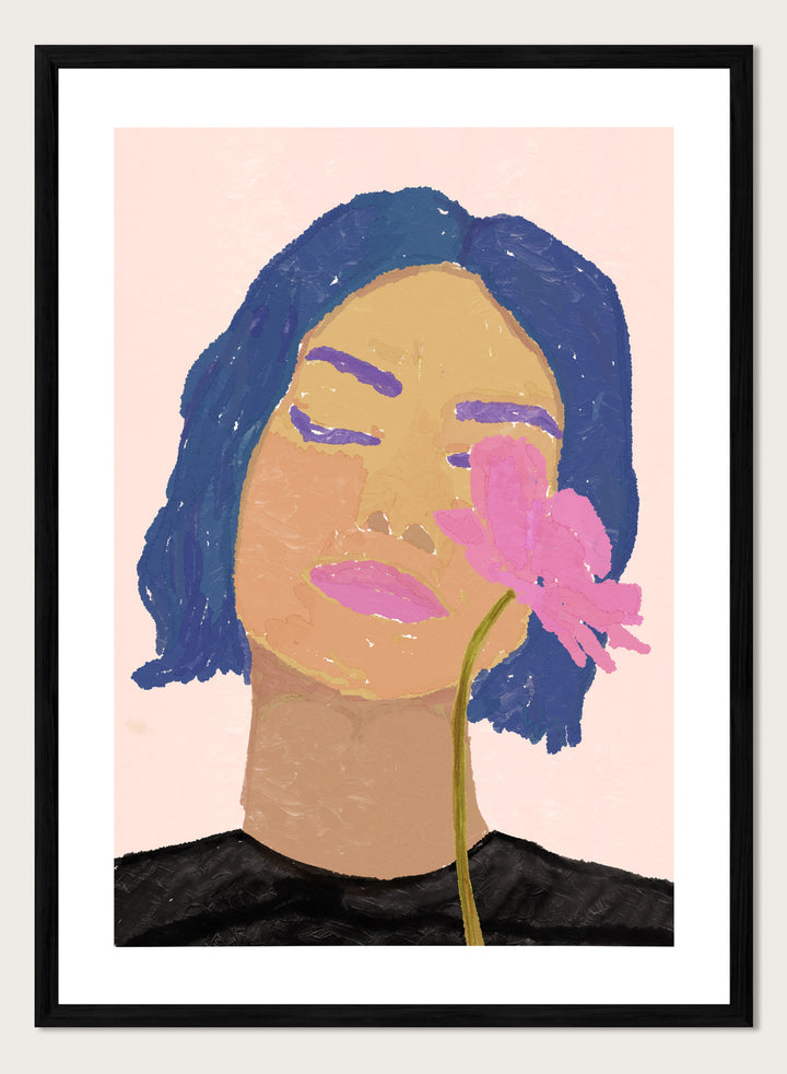 'Lost in Thought' Aesthetic Art Print