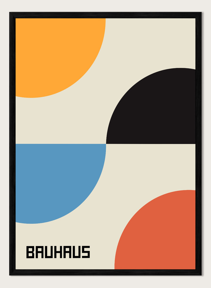 Bauhaus Geometric Art Print