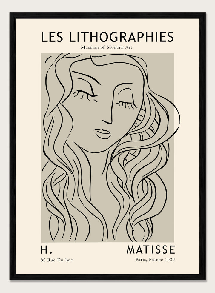 Sketch of Woman by Henri Matisse