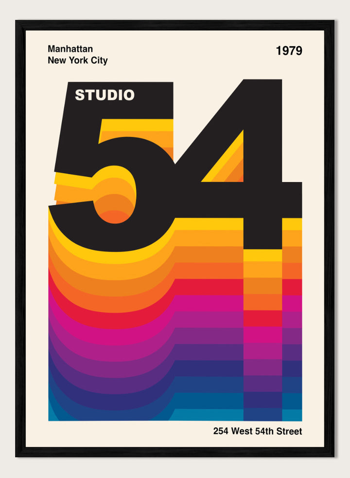 A graphic poster design for &