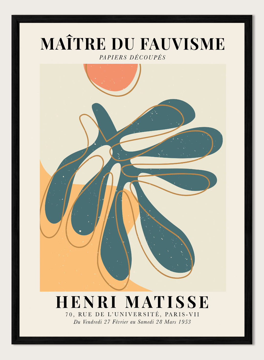The Cut-Outs by Henri Matisse Print