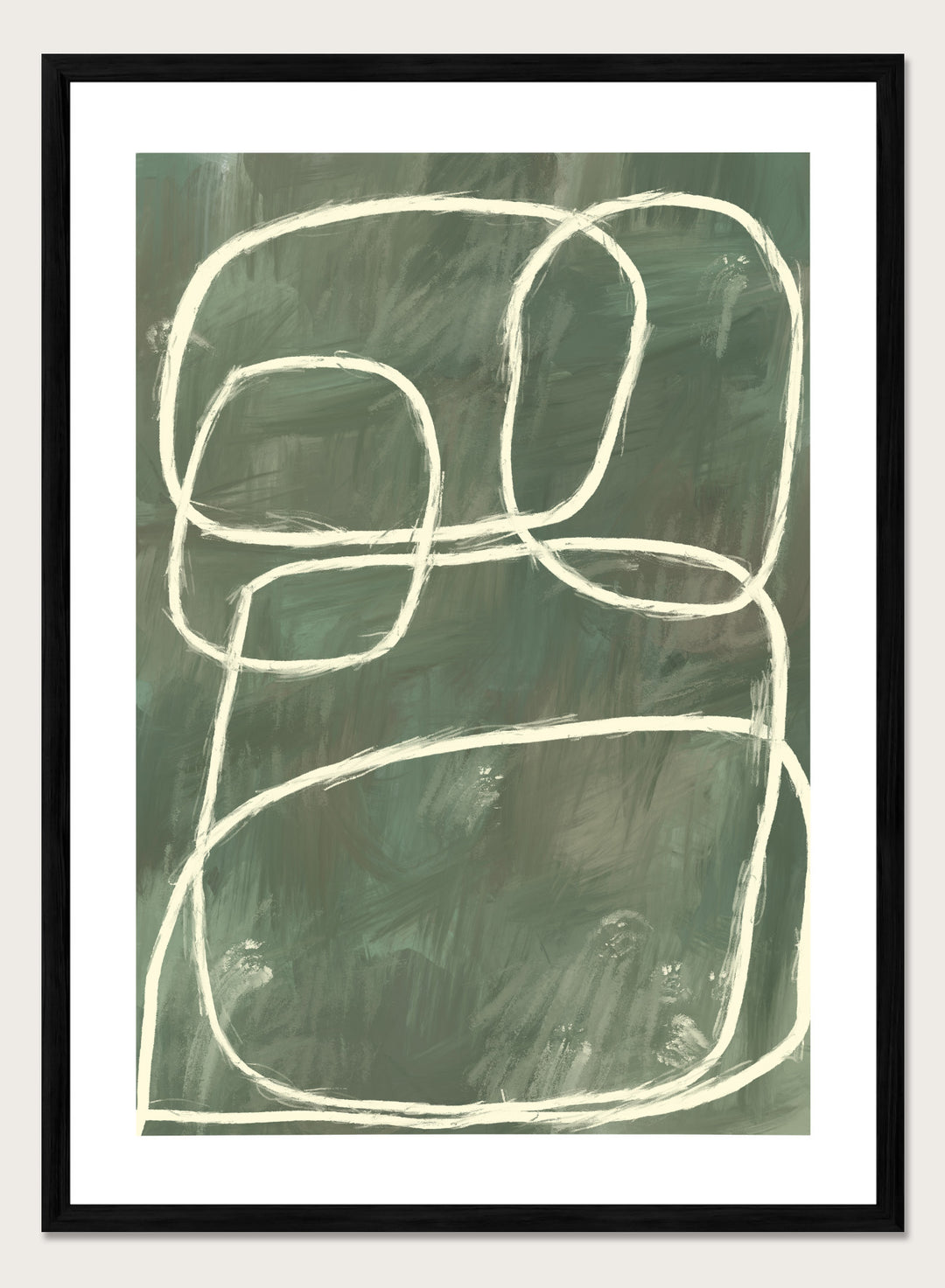 ‘Contours of Thought’ Aesthetic Art Print