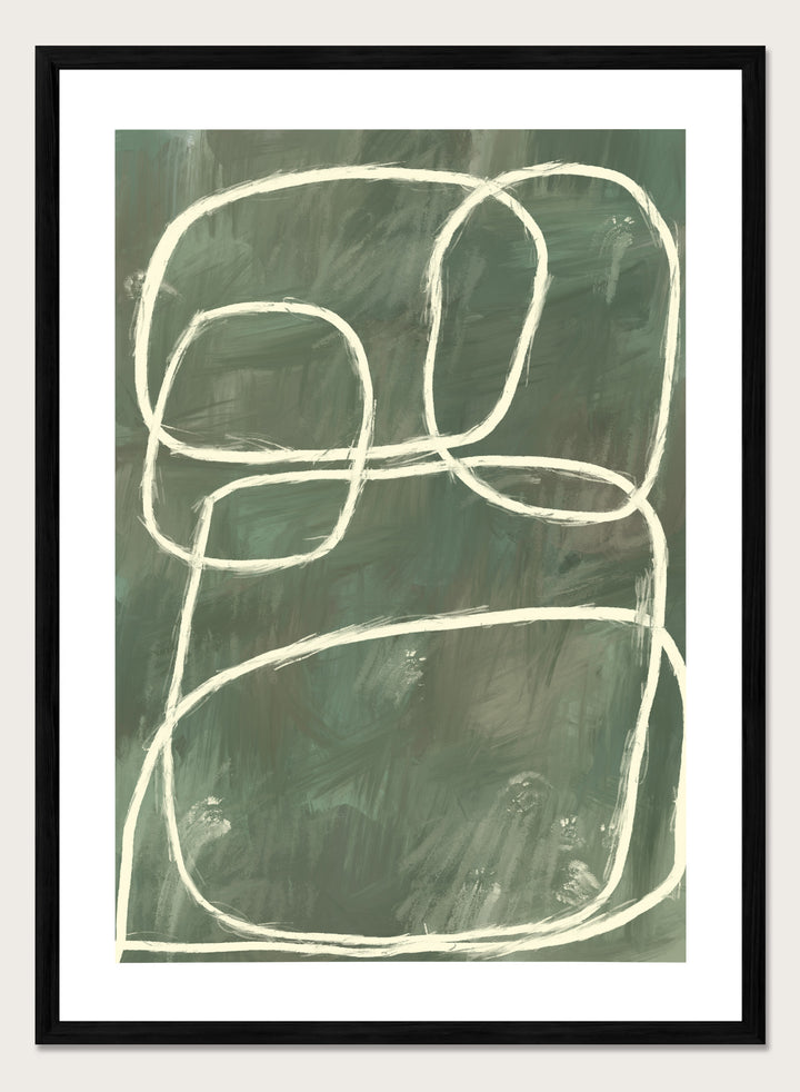 ‘Contours of Thought’ Aesthetic Art Print