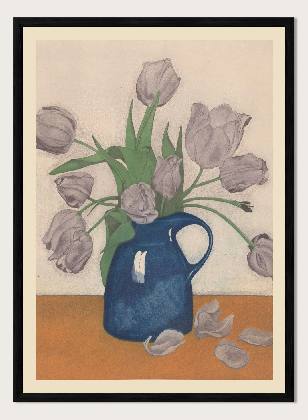 "Tulips in a Vase" Art Print