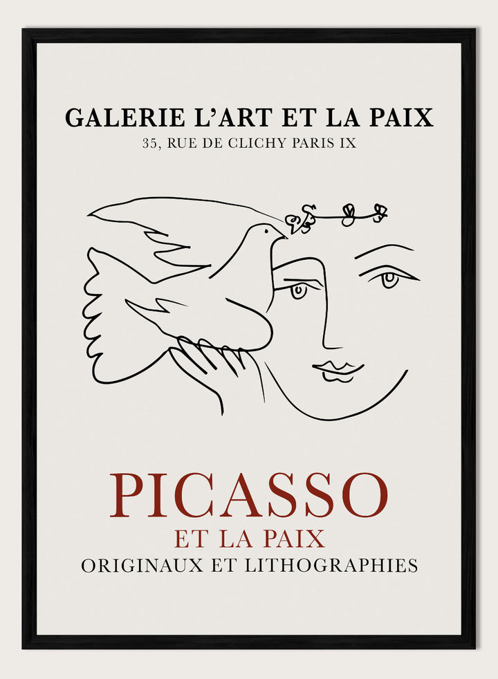 Picasso Face of Peace 1950 Art Print