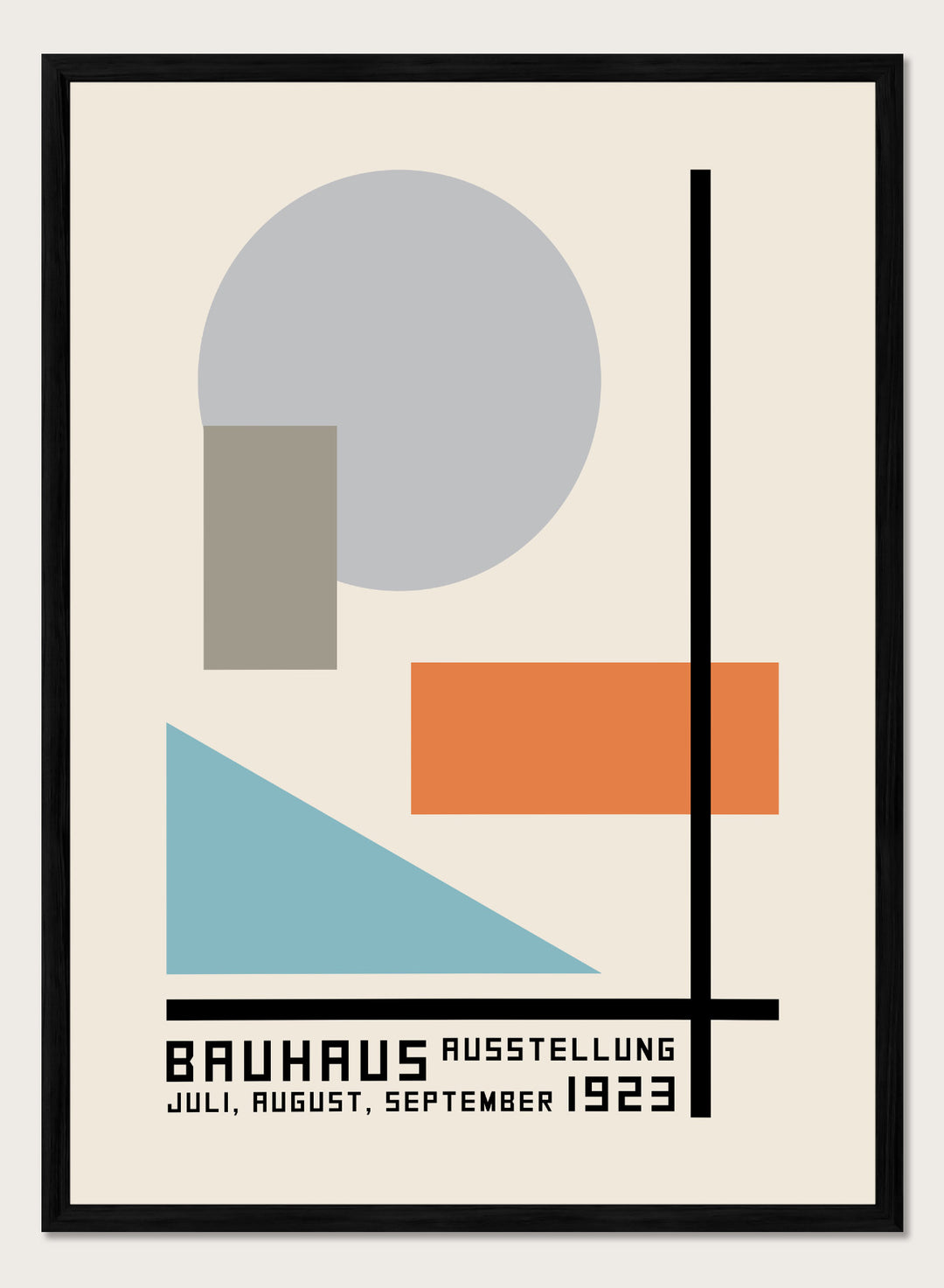 Bauhaus Geometric Art Print