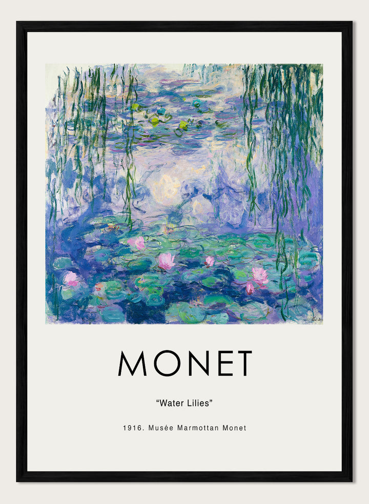 Water Lilies 1916 by Monet Print
