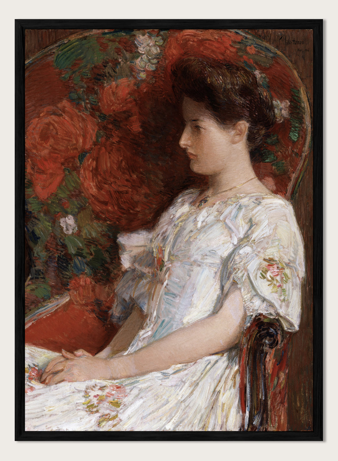 "The Victorian Chair" Art Print