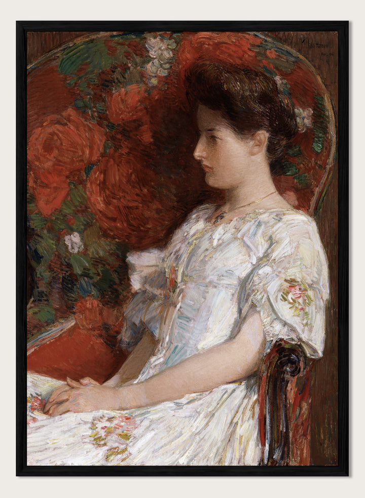 "The Victorian Chair" Art Print