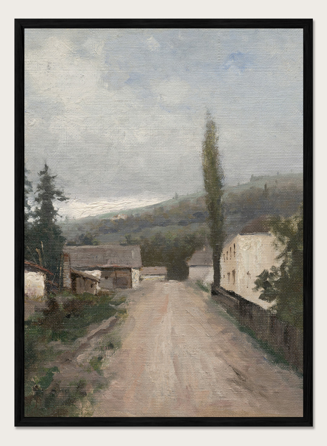 "From the West Slovak Village" Art Print