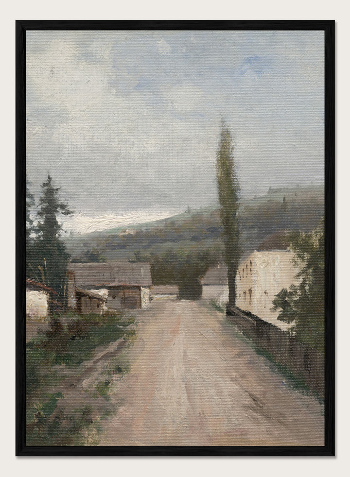 "From the West Slovak Village" Art Print