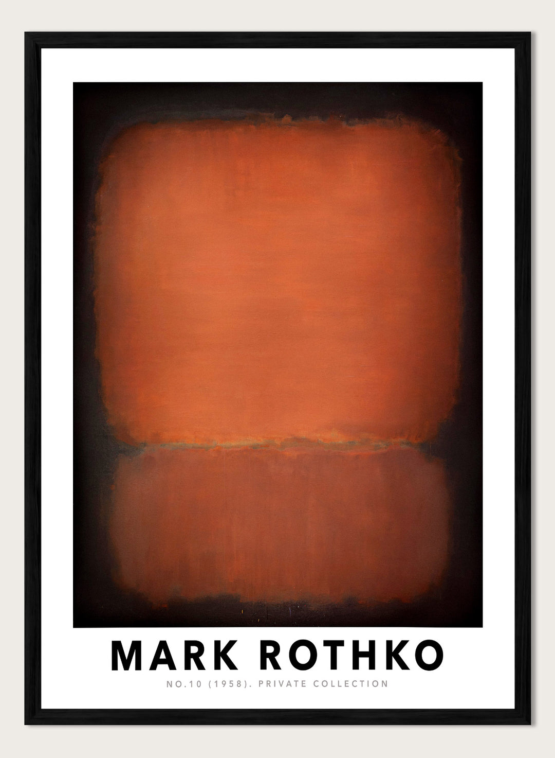 Mark Rothko No.10 Art Print