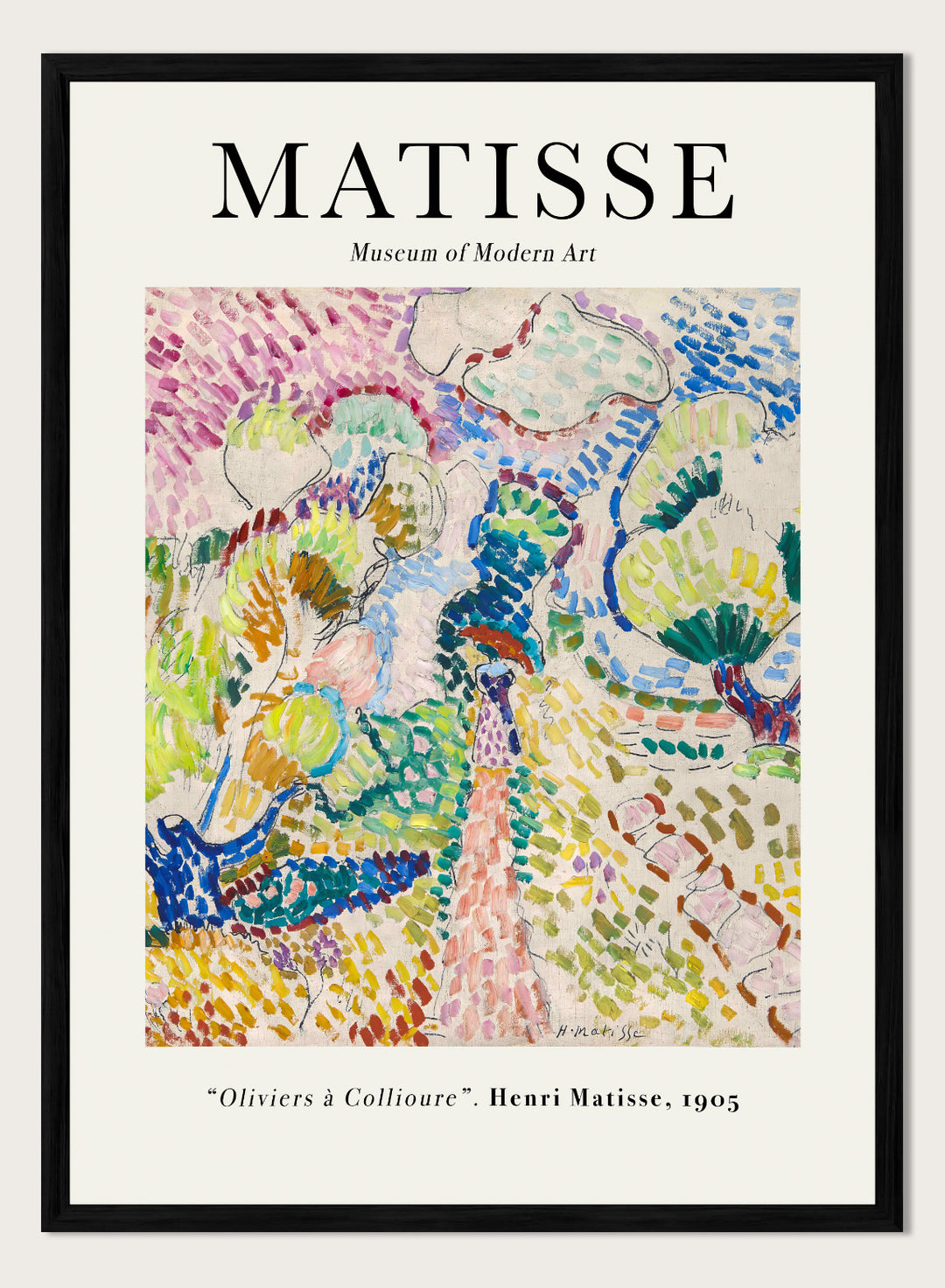 Henri Matisse Olive Trees at Collioure Art Print