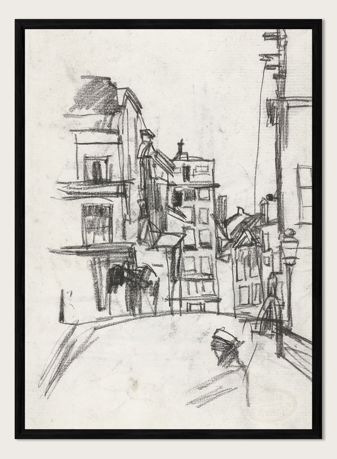 "The Wolvenstraat" Art Print