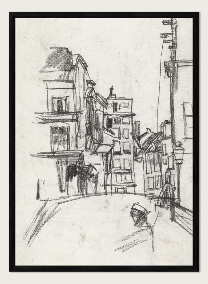 "The Wolvenstraat" Art Print