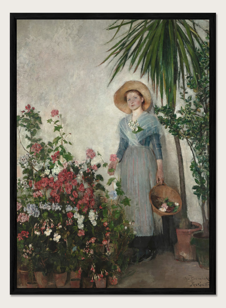 "In the Orangery" Art Print