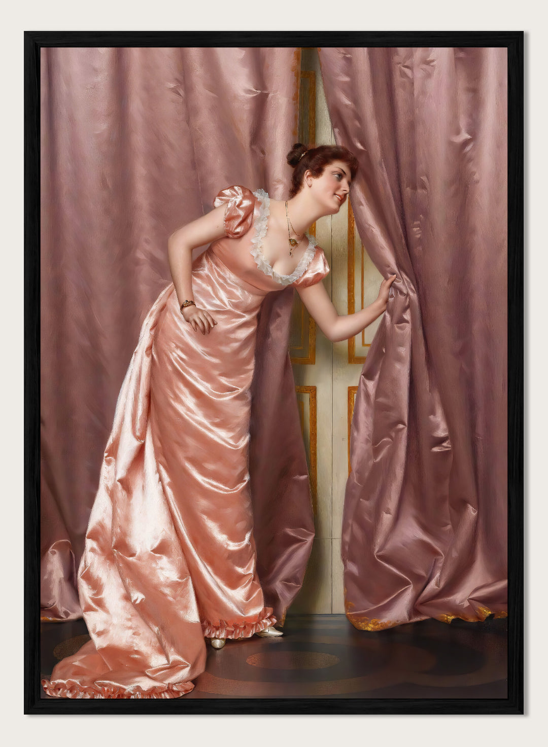 "Eavesdropping" Art Print