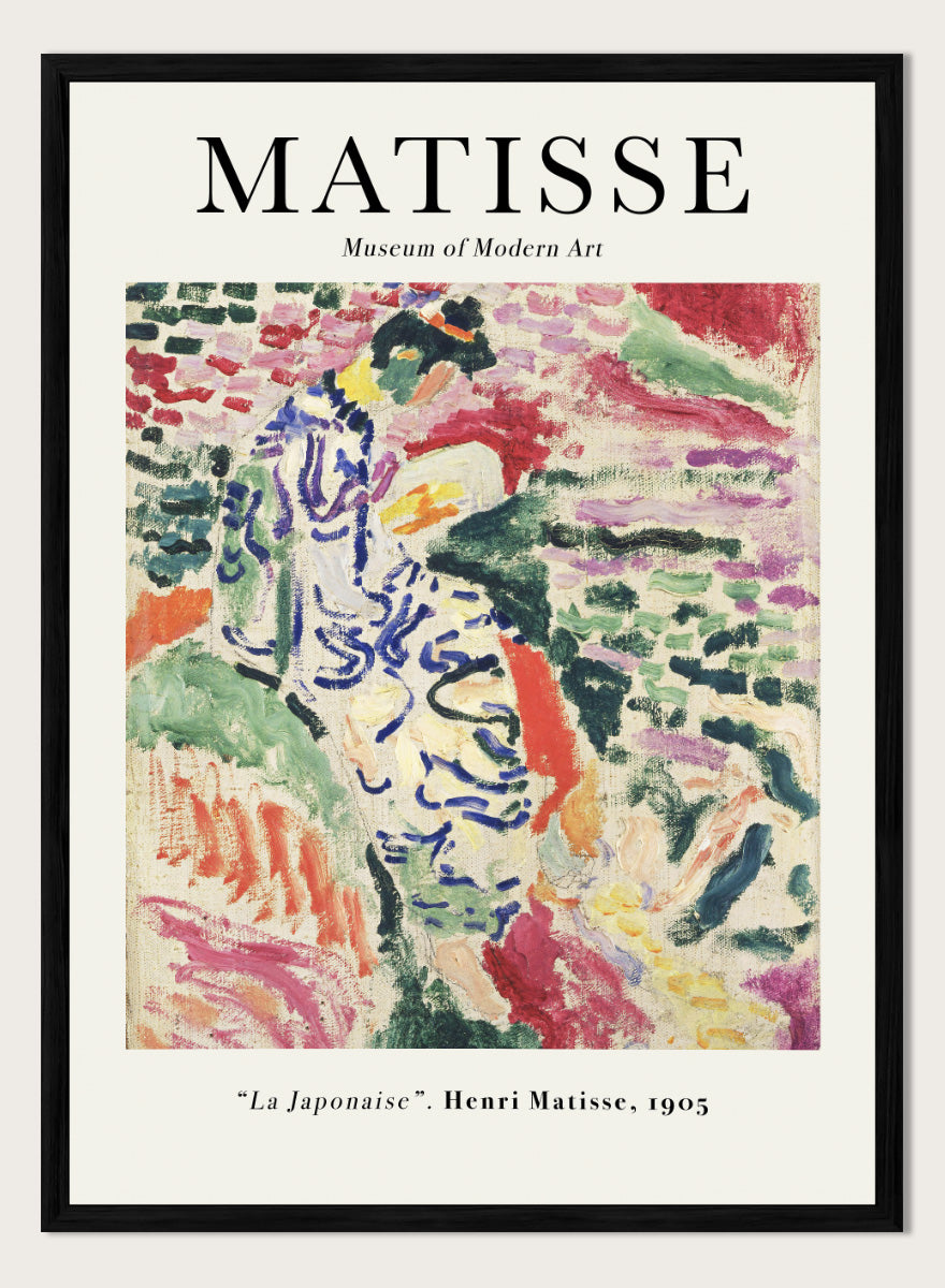 Henri Matisse - La Japonaise: Woman beside the Water Art Print