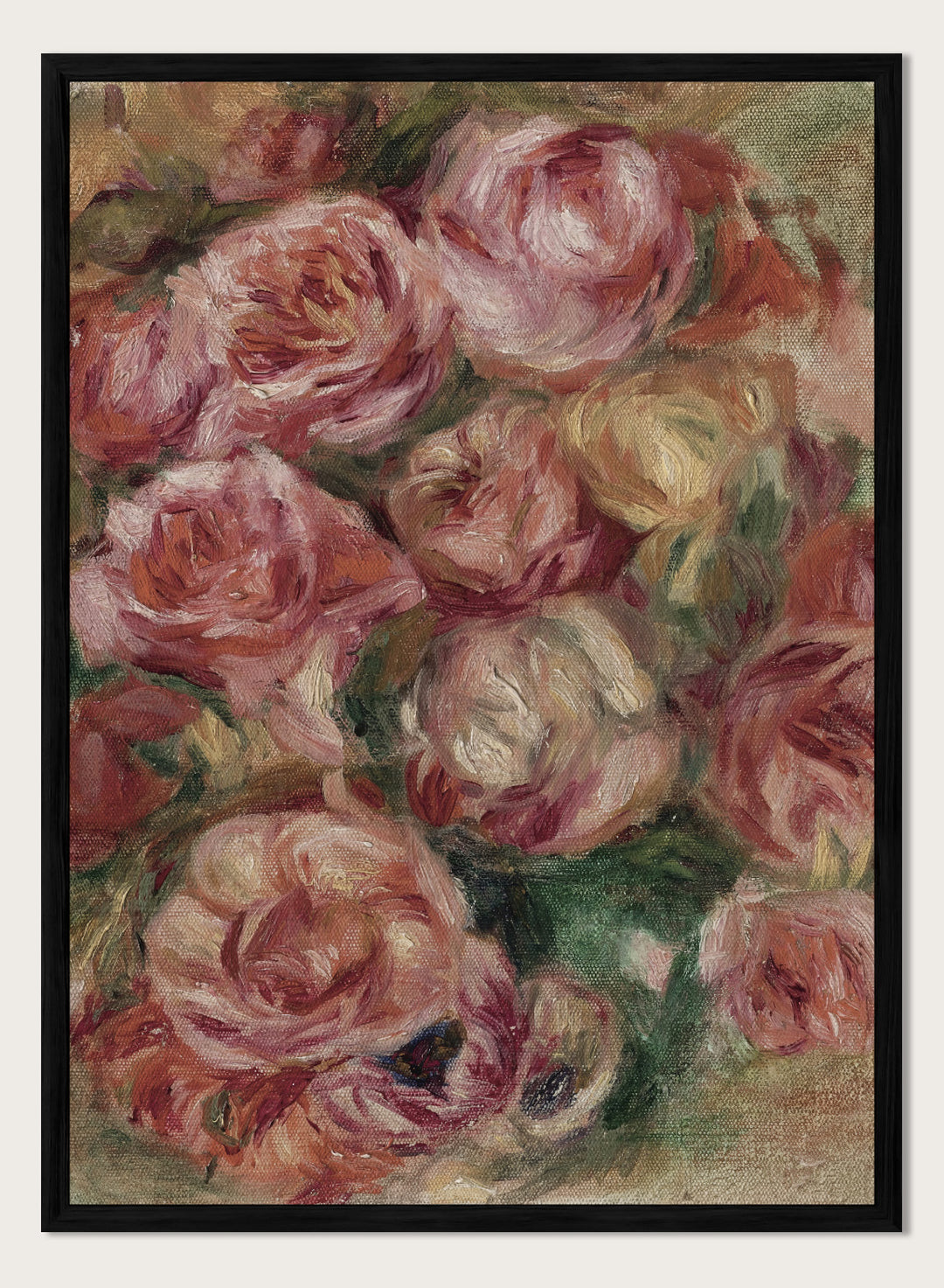 "Throw of Roses" Art Print