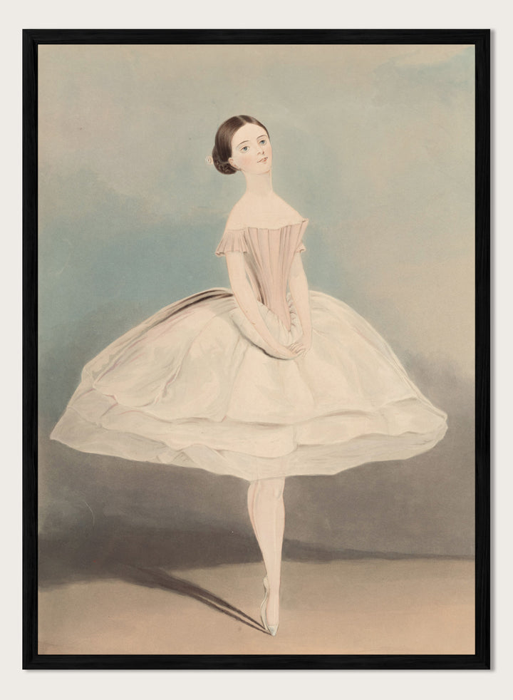 "Miss Clara Webster" Art Print