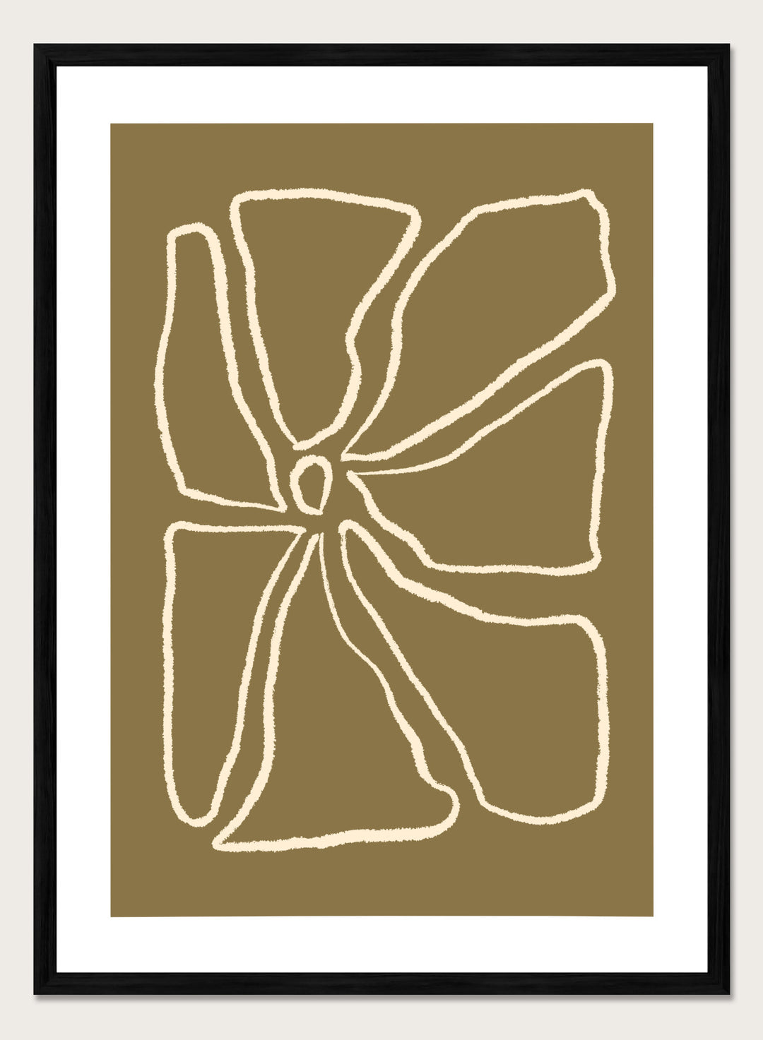 'Floral Form' Aesthetic Art Print