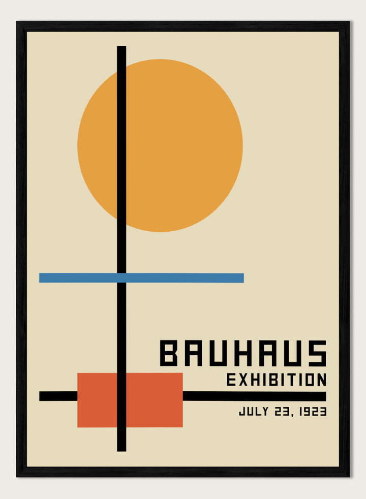 Bauhaus Geometric Shapes Art Print