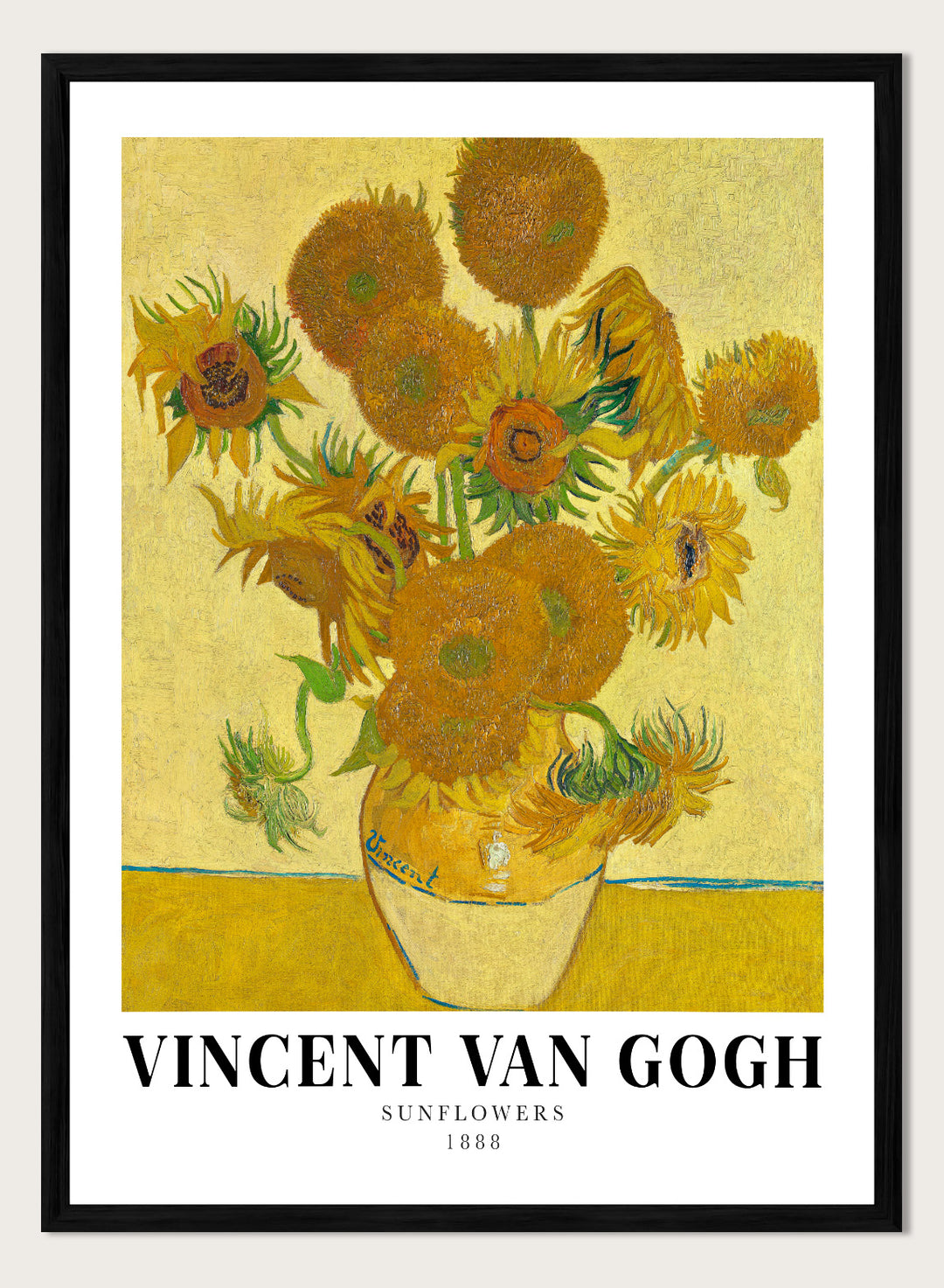 Van Gogh Sunflowers 1888 Art Print
