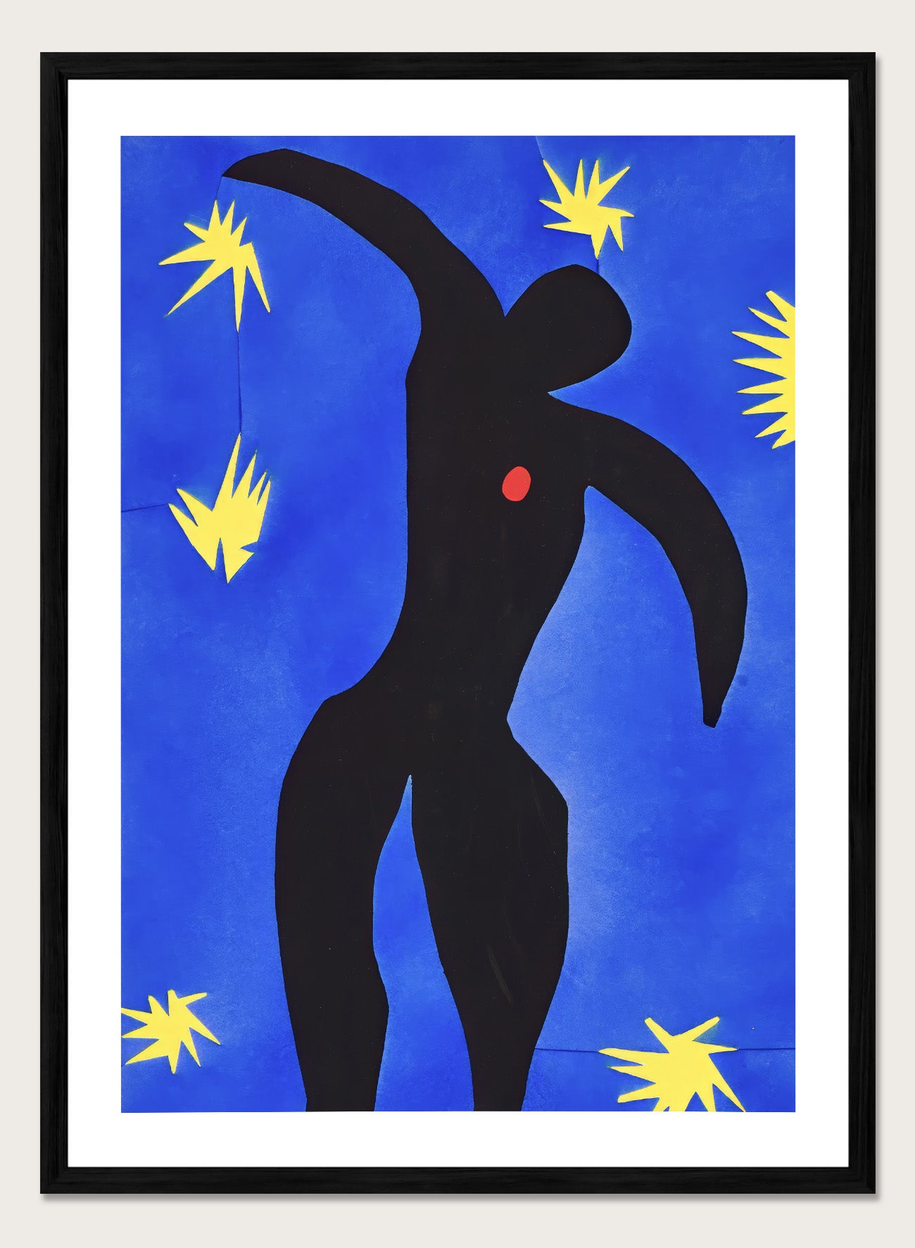 Henri Matisse Icarus from Jazz 1947 Wall Art Print | Vintage Henri Matisse Icarus from Jazz 1947 Wall Art Print | Vintage
