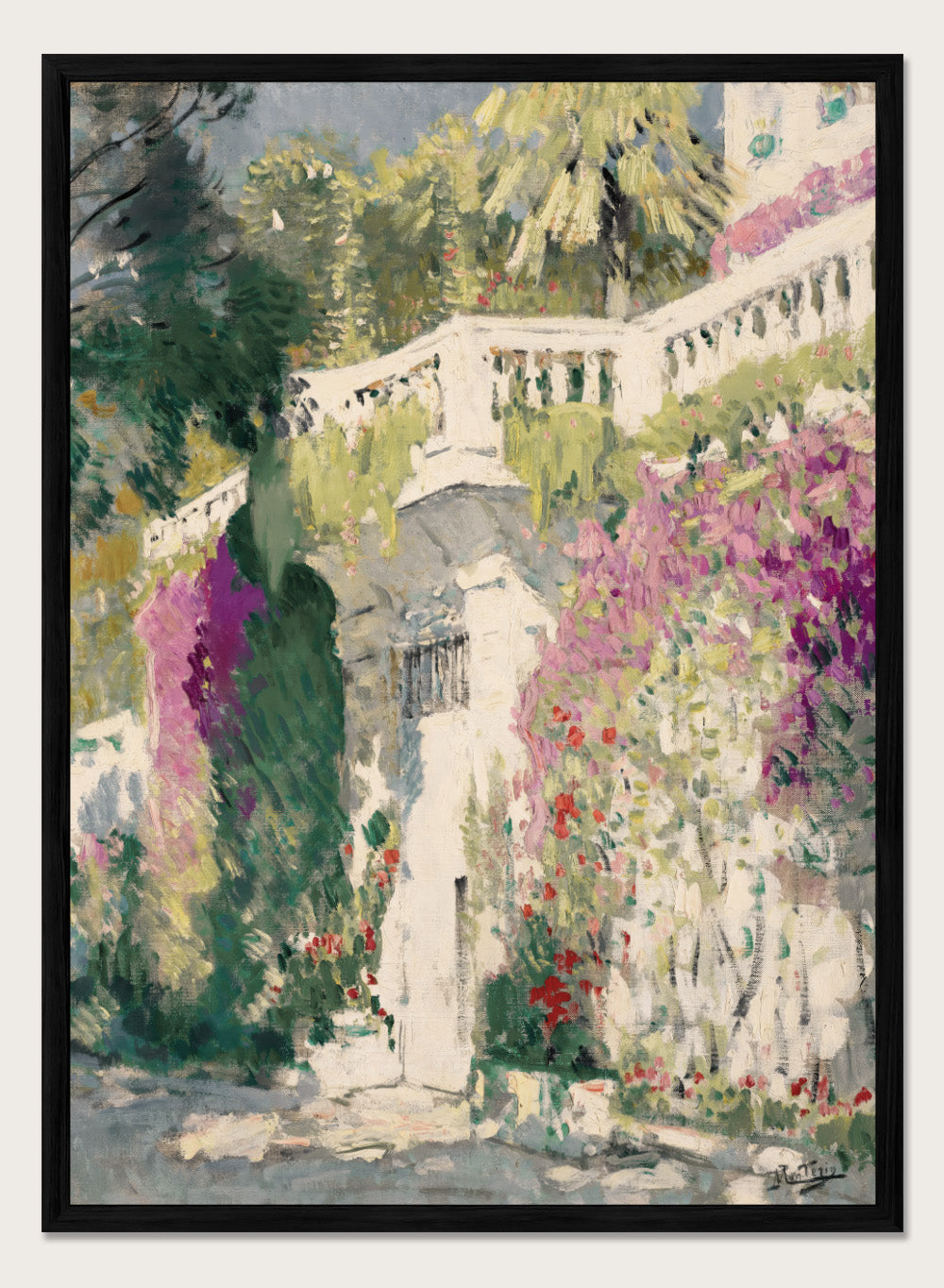 "Flower Door" Art Print