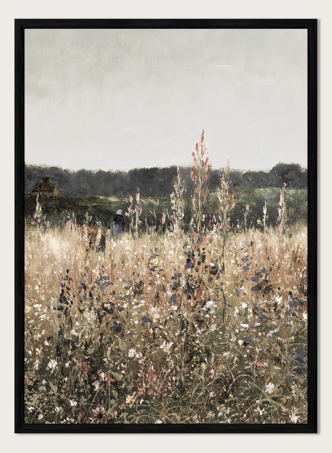 "Champ Fleuri" Art Print