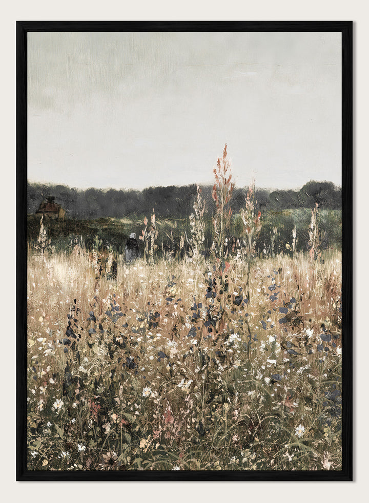 "Champ Fleuri" Art Print