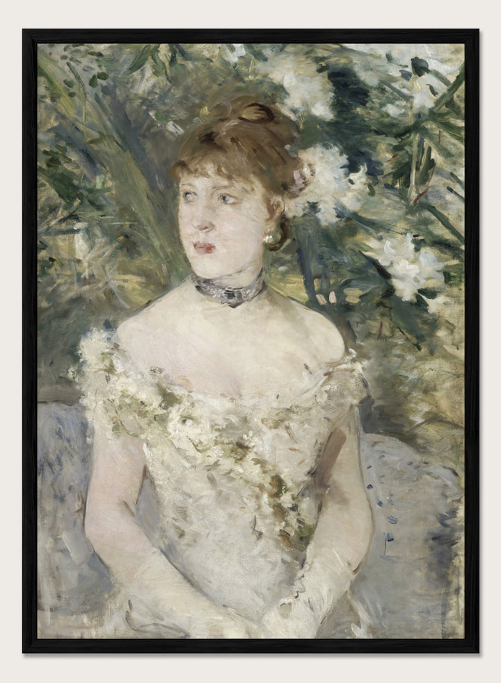 "Young Girl in a Ball Gown" Art Print