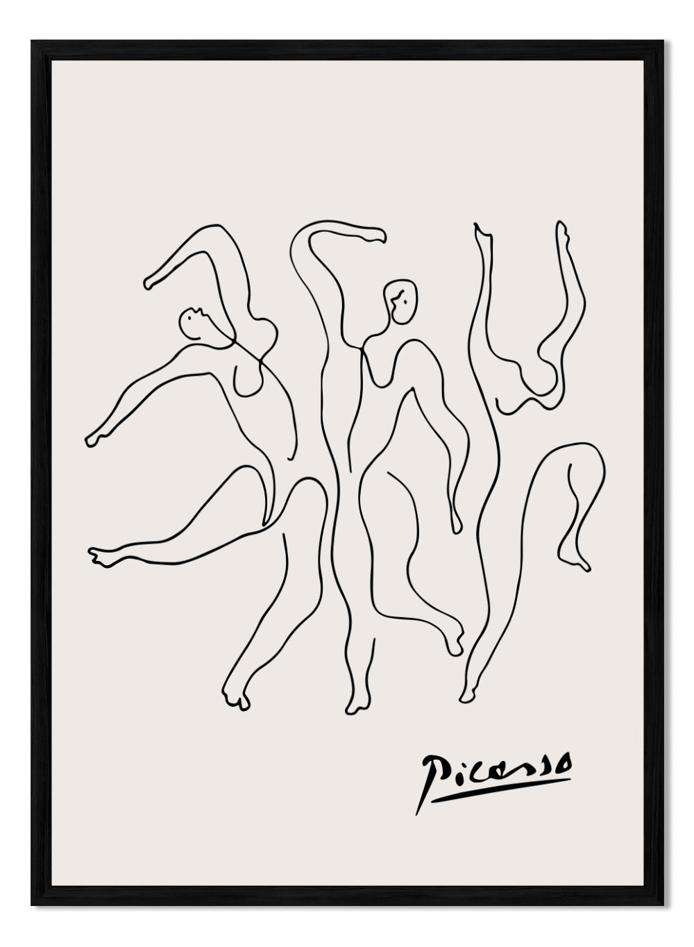 The Three Dancers by Pablo Picasso Print