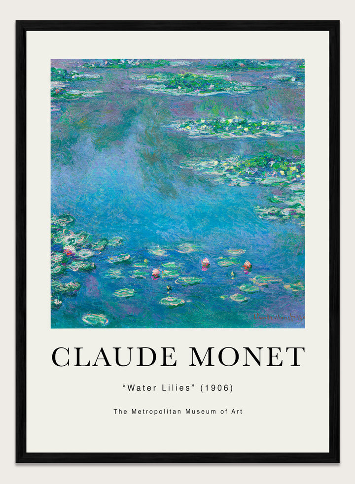 Claude Monet Water Lilies 1906 Art Print
