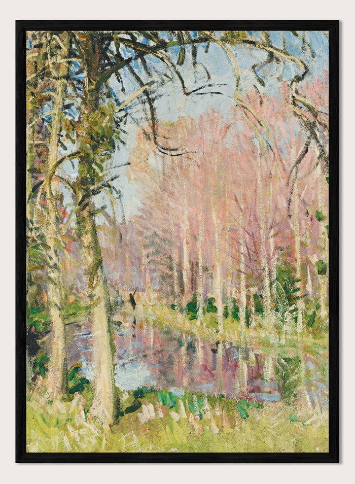 "Walk Along the Seine at Veneux-les-Sablons" Art Print