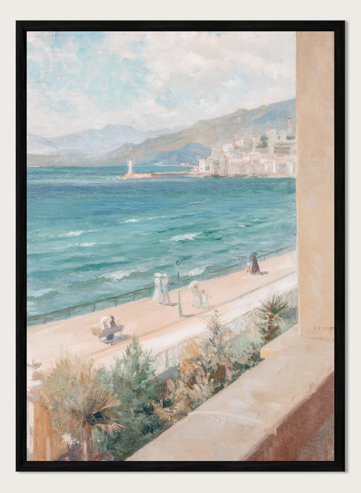 "From My Window in Cannes" Art Print