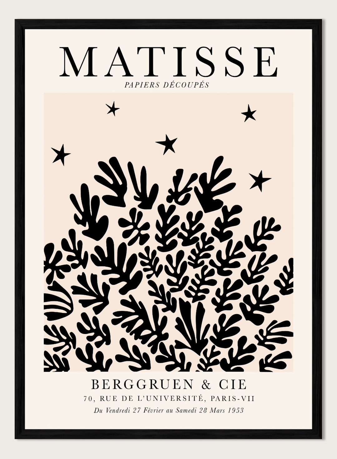 The Cut-Outs by Henri Matisse Print