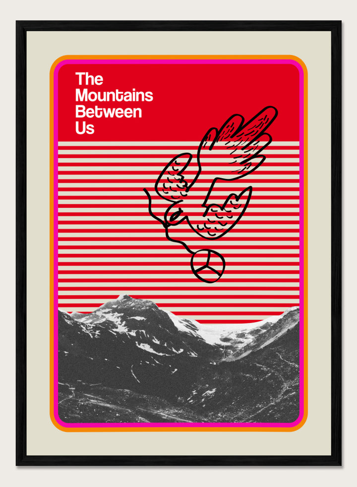 Frances Collett - Mountains Between Us Art Print