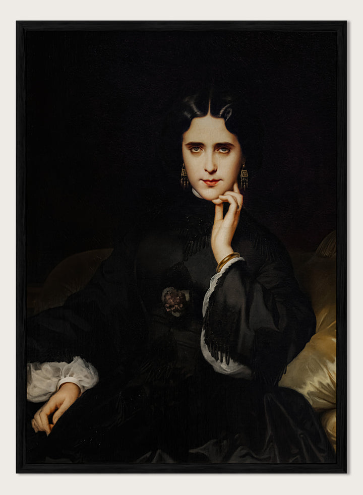 "Madame de Loynes" Art Print