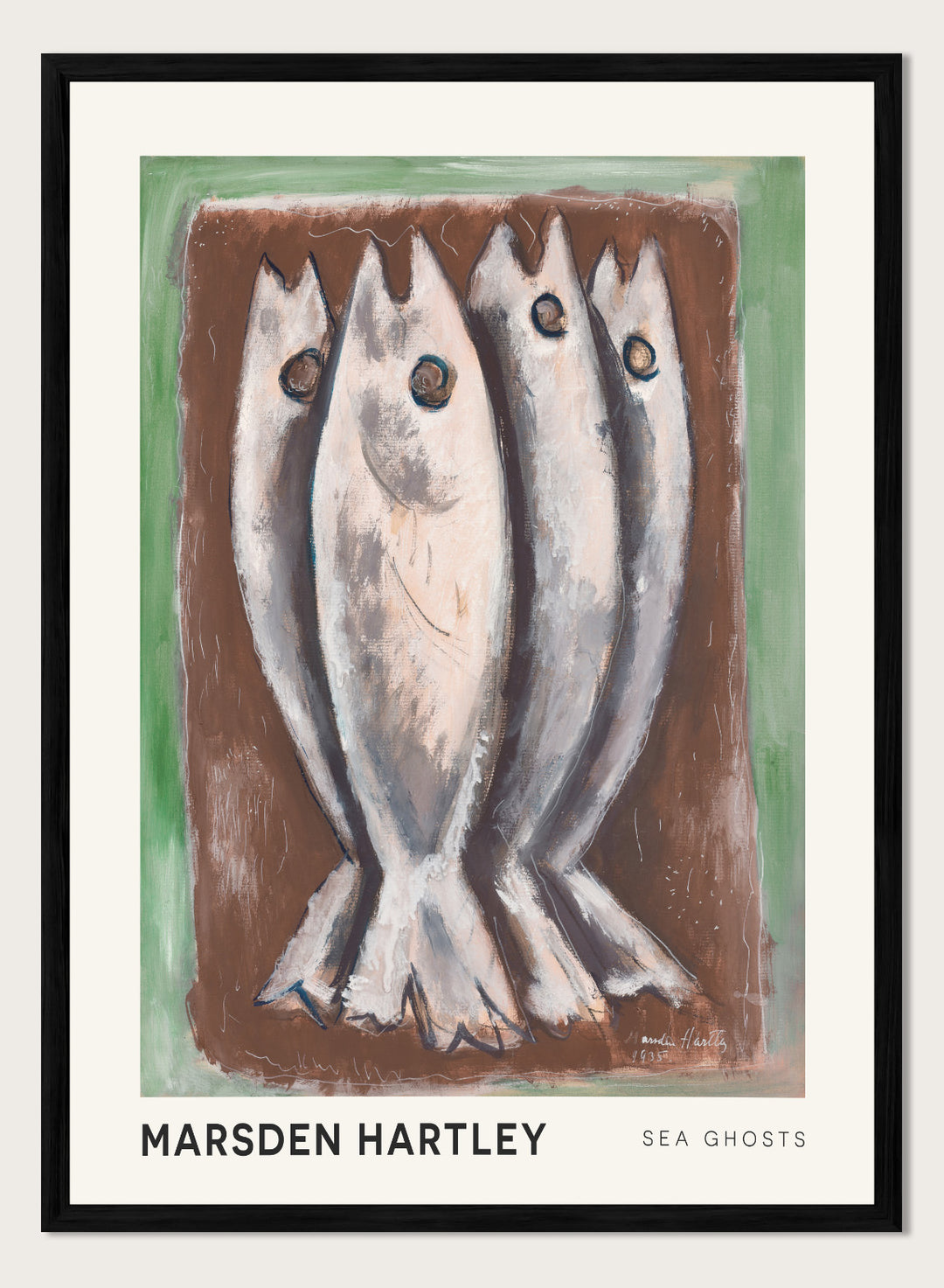 Marsden Hartley - Sea Ghosts Art Print