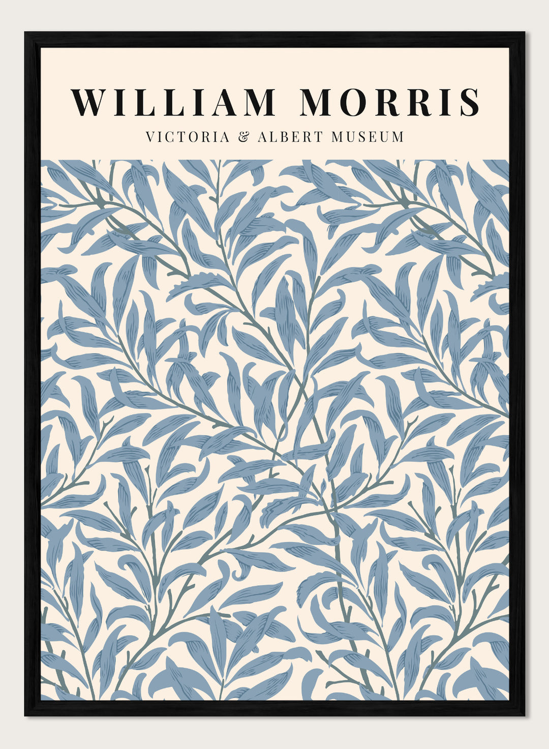 William Morris Blue Willow Bough Art Print