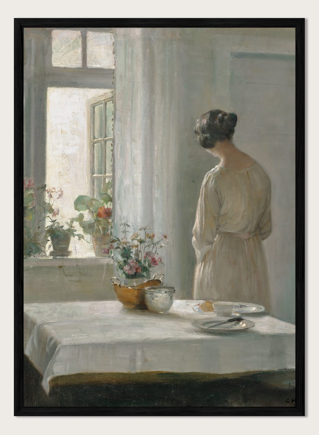 "Sunlit Breakfast" Art Print