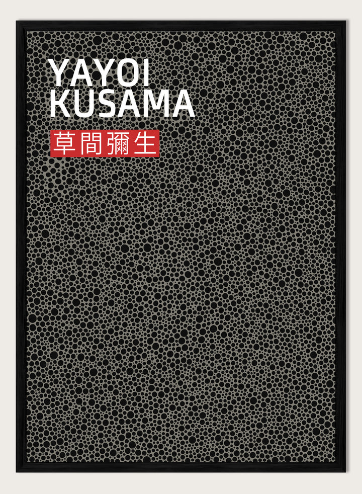 Polka Dots Inspired by Yayoi Kusama Art Print
