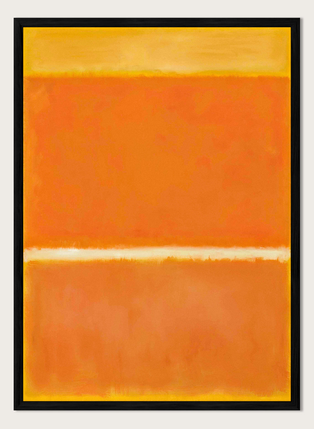 Mark Rothko Saffron 1957 Art Print