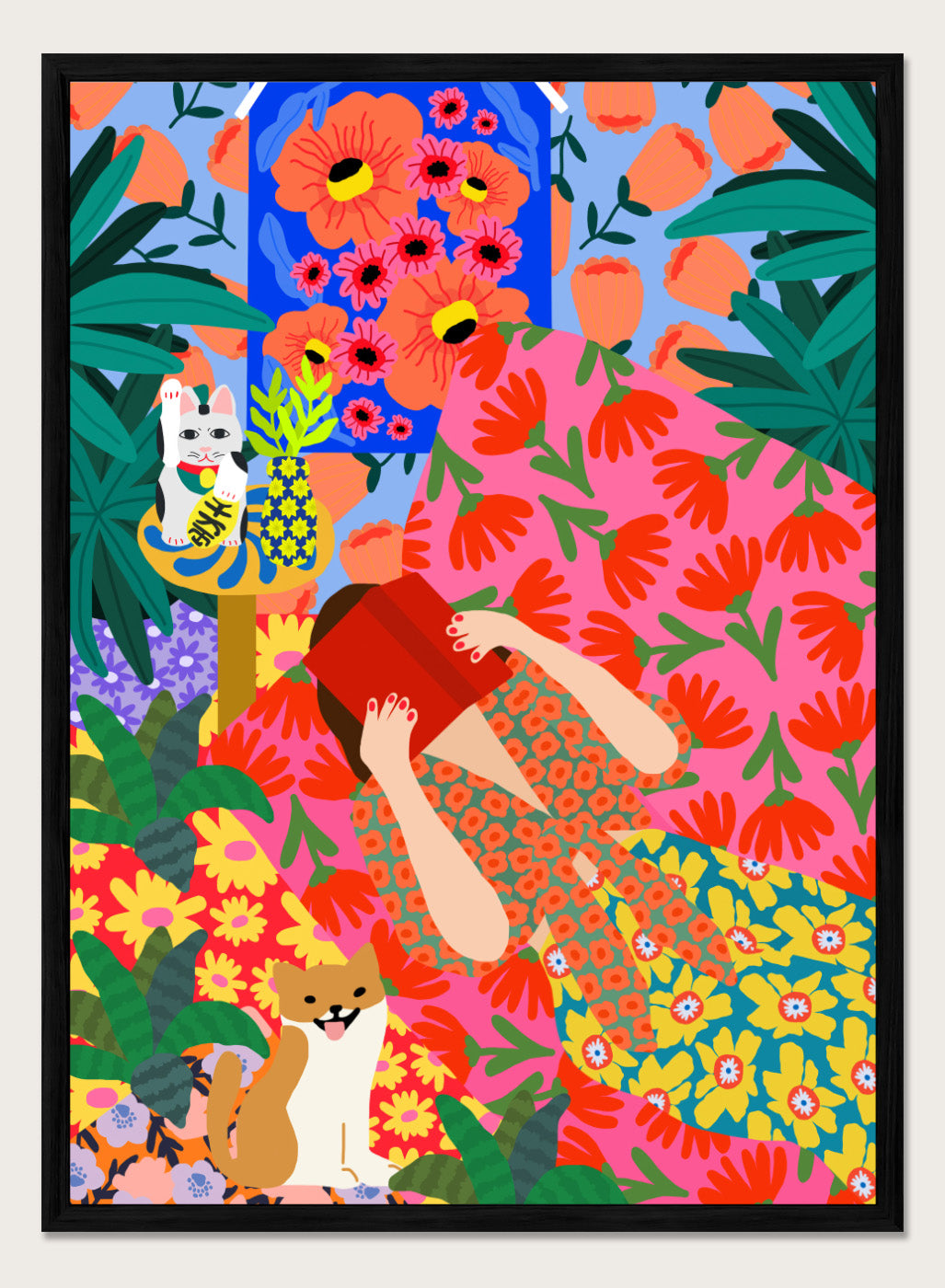 Rafaela Mascaro - Patterned Escape Art Print