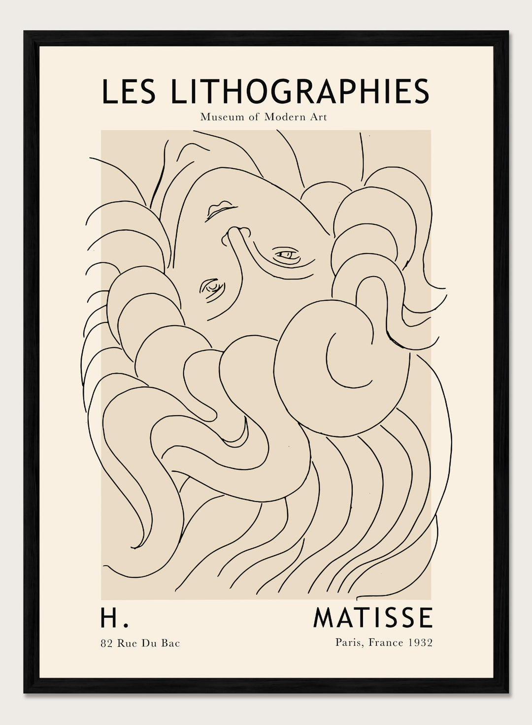 Sketch of Woman by Henri Matisse